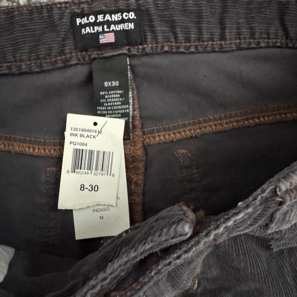 Polo by Ralph Lauren womens Dark Gray Bootcut Y2K Jeans - Picture 4 of 12